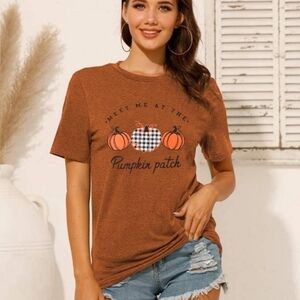 Meet Me At The Pumpkin Patch Graphic Tee